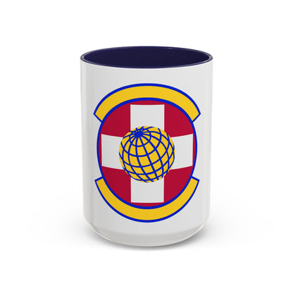 49 Healthcare Operations Squadron AETC (U.S. Air Force) Accent Coffee Mug