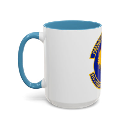 816th Security Forces Squadron (U.S. Air Force) Accent Coffee Mug
