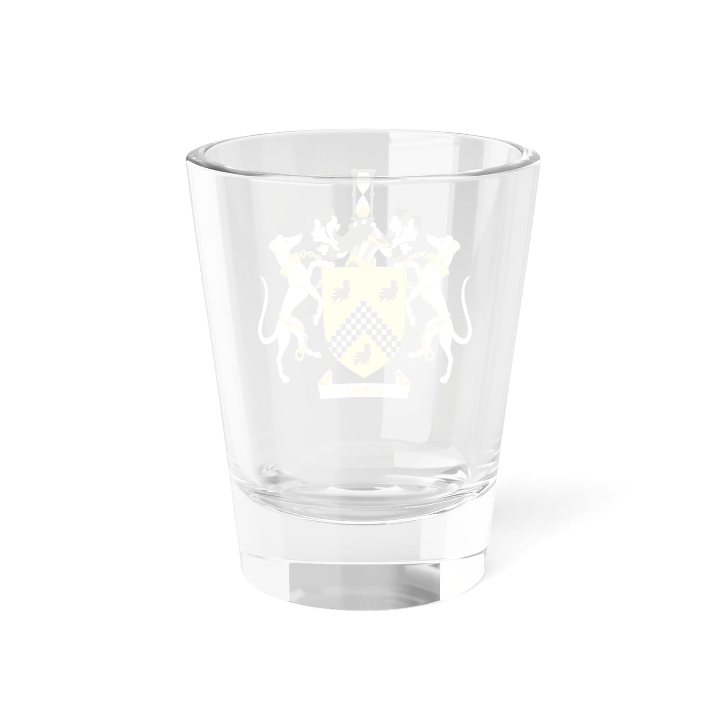 Houston Family Arms Full Achievement (United States) (Coat of Arms) Shot Glass 1.5oz