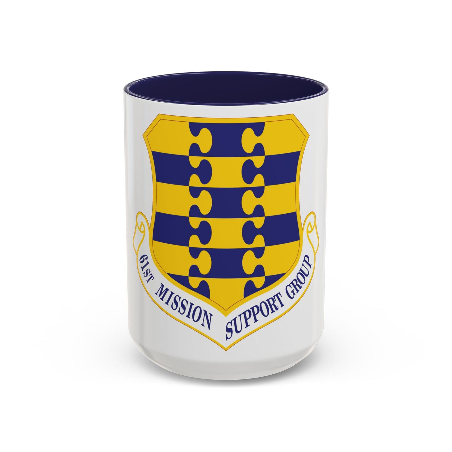 61st Mission Support Group (U.S. Air Force) Accent Coffee Mug