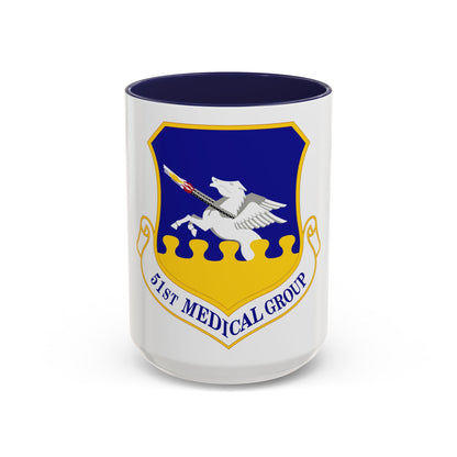 51st Medical Group (U.S. Air Force) Accent Coffee Mug