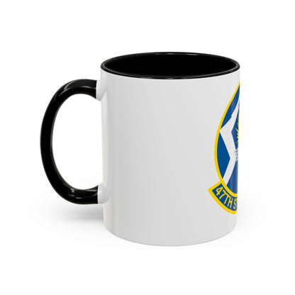 47th Student Sq (U.S. Air Force) Accent Coffee Mug