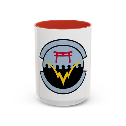 374 Communications Squadron PACAF (U.S. Air Force) Accent Coffee Mug