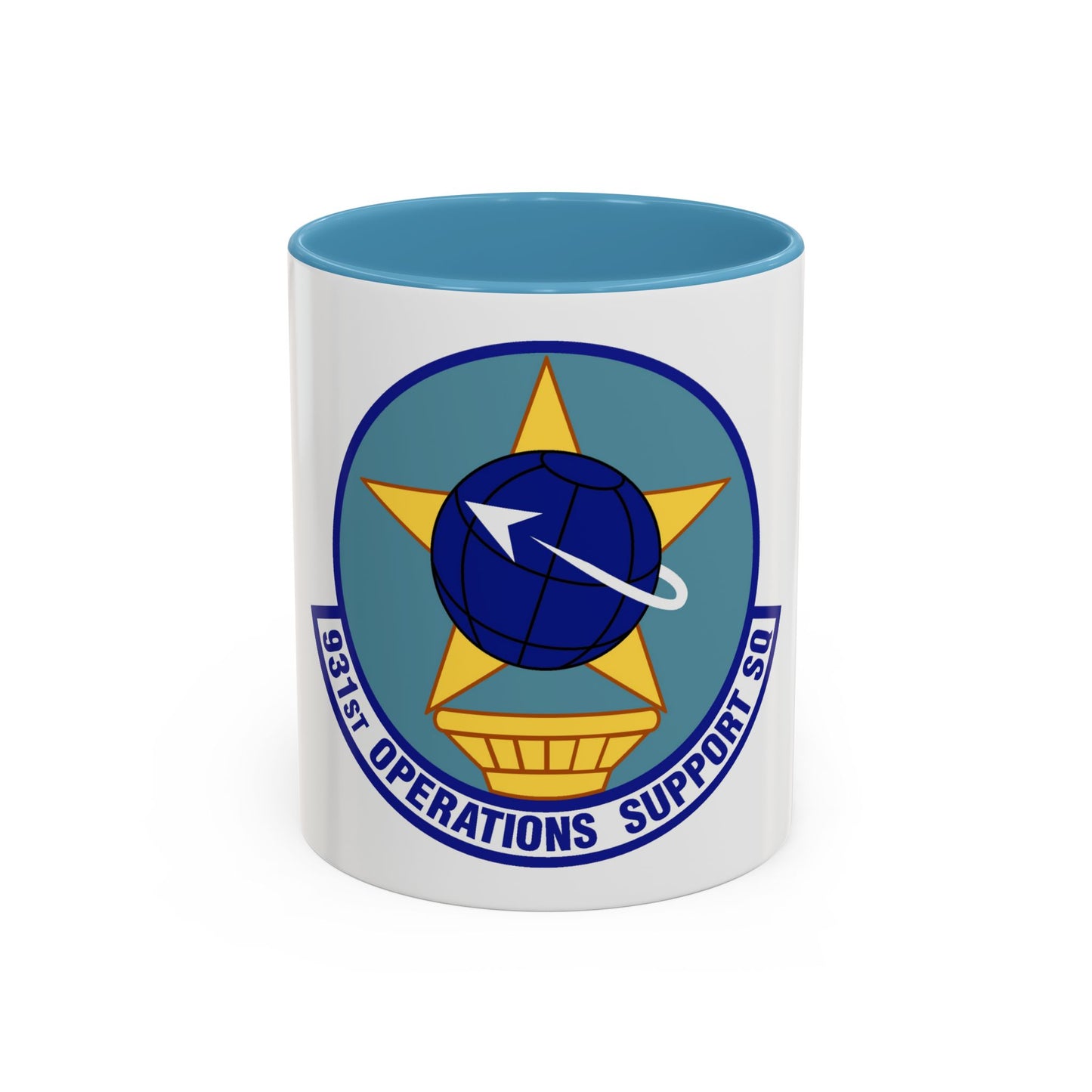 931st Operations Support Squadron (U.S. Air Force) Accent Coffee Mug