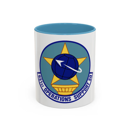 931st Operations Support Squadron (U.S. Air Force) Accent Coffee Mug