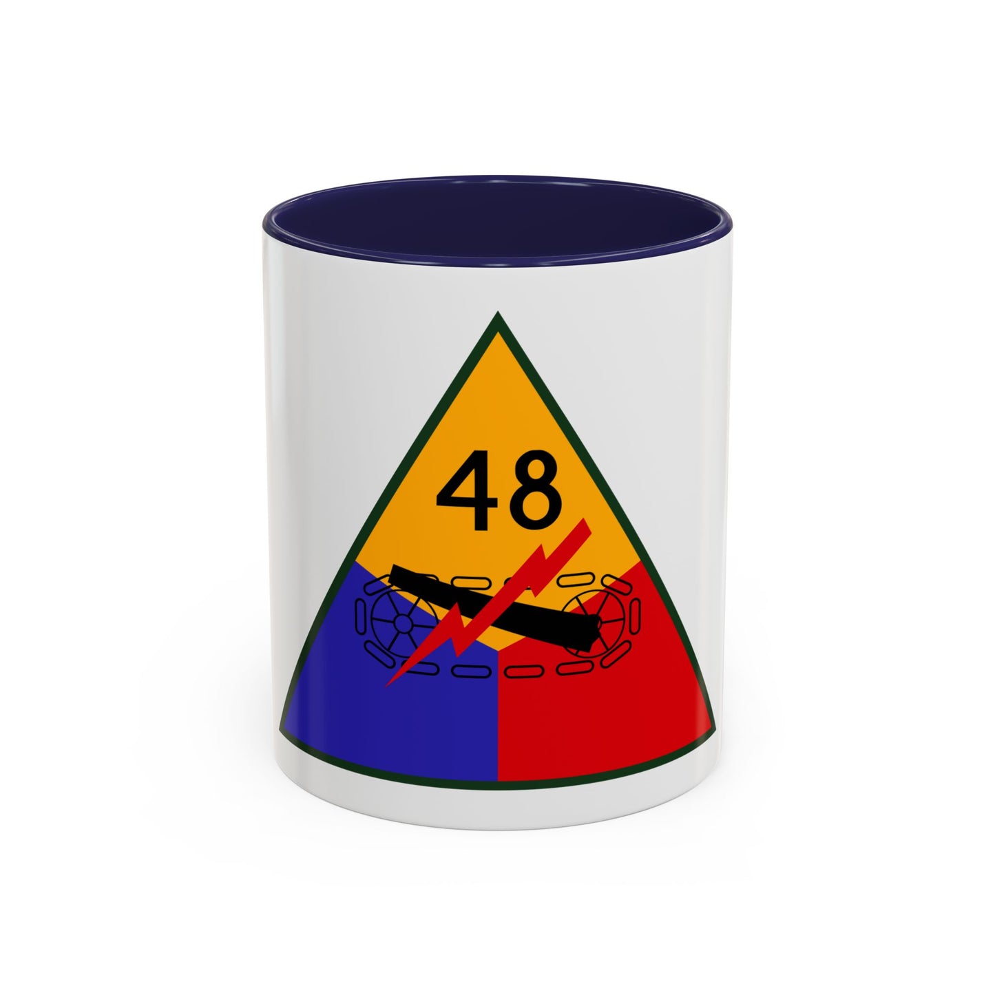 48th Armored Division (U.S. Army) Accent Coffee Mug