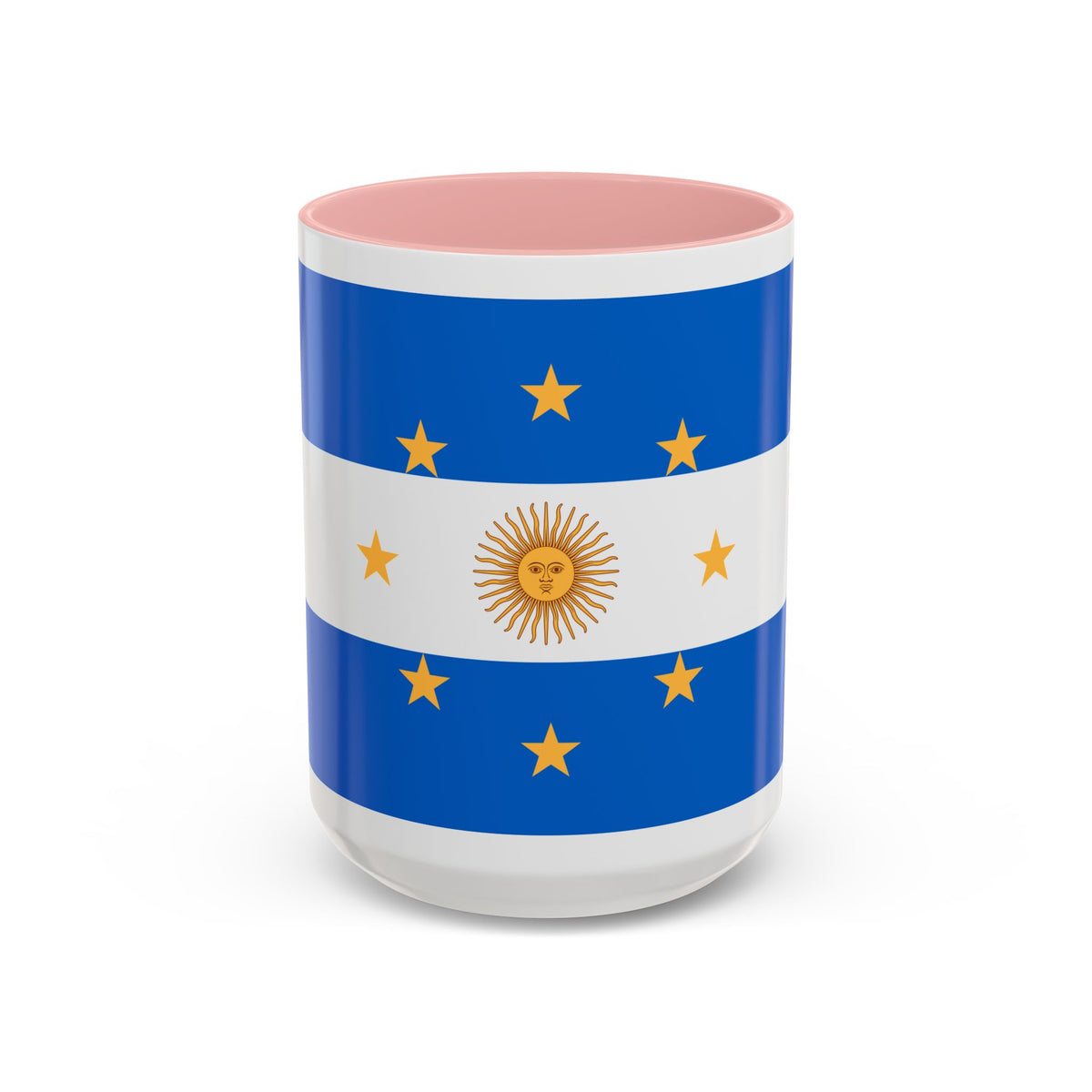 Navy Jack of Argentina 1818 - Accent Coffee Mug
