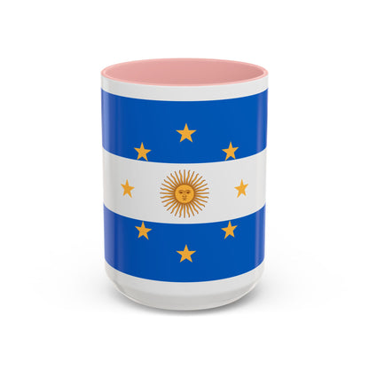 Navy Jack of Argentina 1818 - Accent Coffee Mug