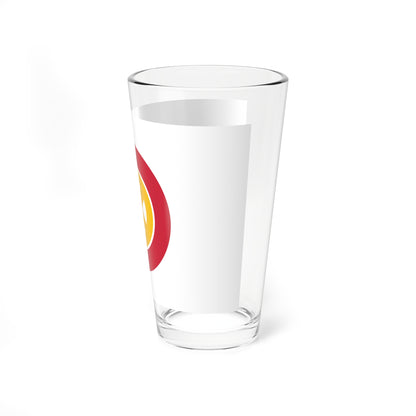 Flag of Volksbund Hungary variant (Hungary) Pint Glass 16oz