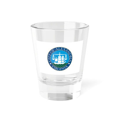 Flag of Alexandria Virginia (United States) Shot Glass 1.5oz