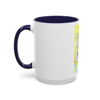 USA - Southwest 1 (1977) (Map) Accent Coffee Mug