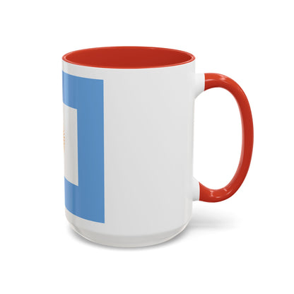Naval Jack of Argentina - Accent Coffee Mug