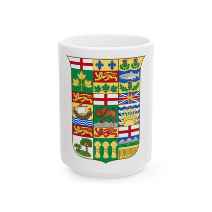 Arms of Canada 1907 - White Coffee Mug