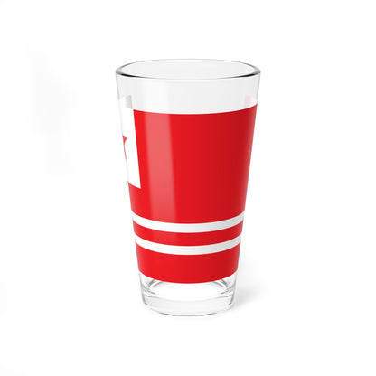 Proposed PRC national flag 004 (China) Pint Glass 16oz
