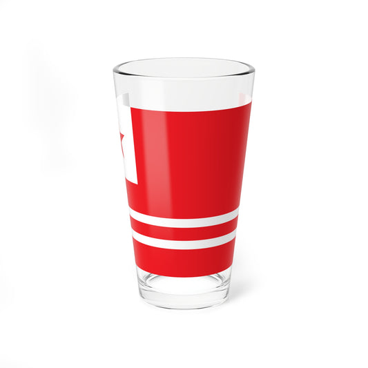 Proposed PRC national flag 004 (China) Pint Glass 16oz