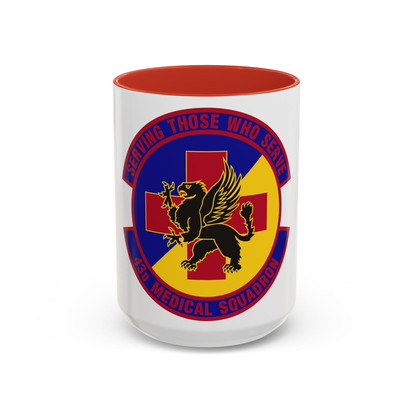 43d Medical Squadron (U.S. Air Force) Accent Coffee Mug