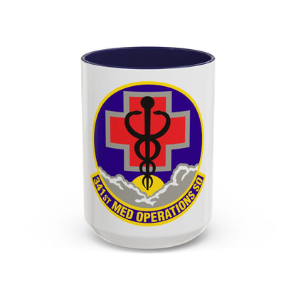 341st Medical Operations Squadron (U.S. Air Force) Accent Coffee Mug