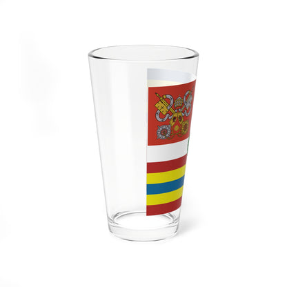Guardia Svizzera Bandiera (Vatican City) Pint Glass 16oz