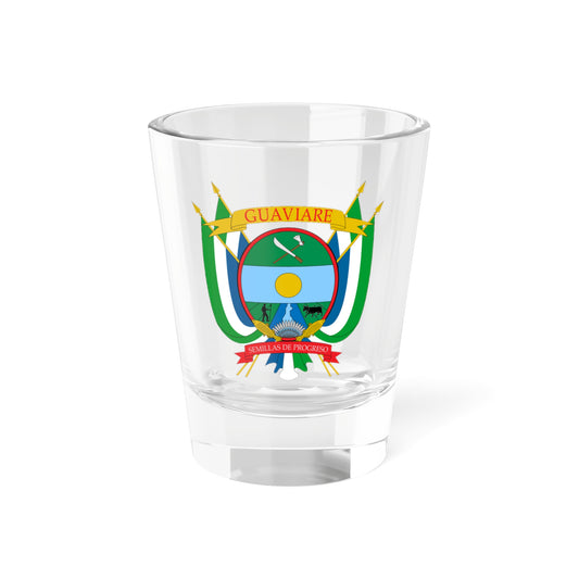 Escudo del Guaviare (Colombia) (Coat of Arms) Shot Glass 1.5oz