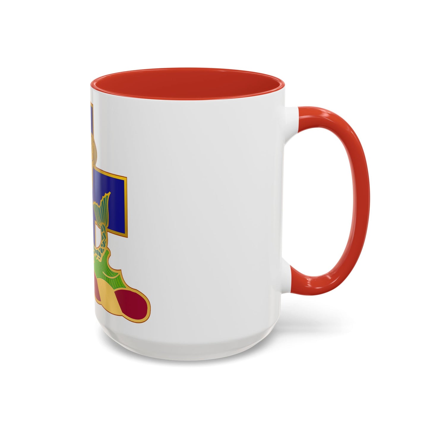 10th Antiaircraft Artillery Automatic Weapons Battalion (U.S. Army) Accent Coffee Mug