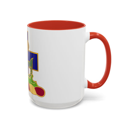 10th Antiaircraft Artillery Automatic Weapons Battalion (U.S. Army) Accent Coffee Mug