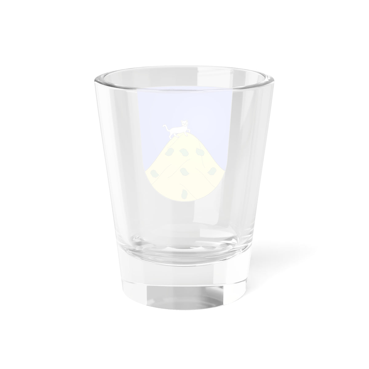 Blason Es famille Falces Navarre (Spain) (Coat of Arms) Shot Glass 1.5oz