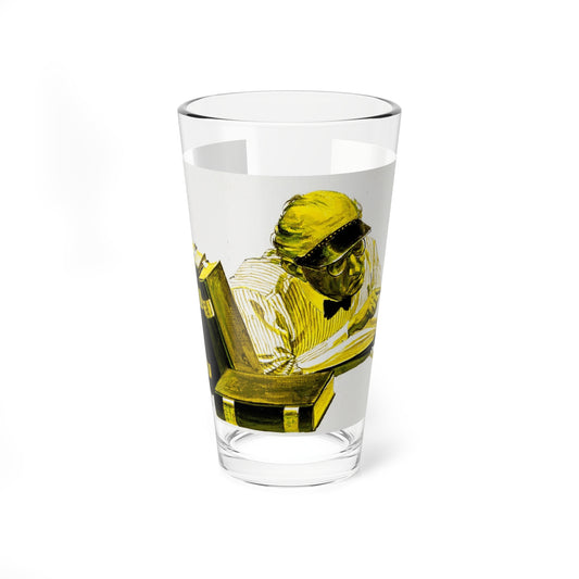 Henrietta Who (Inspector Sloan 2) Page 48 Illustration (Doubleday, 1968) - Pint Glass 16oz