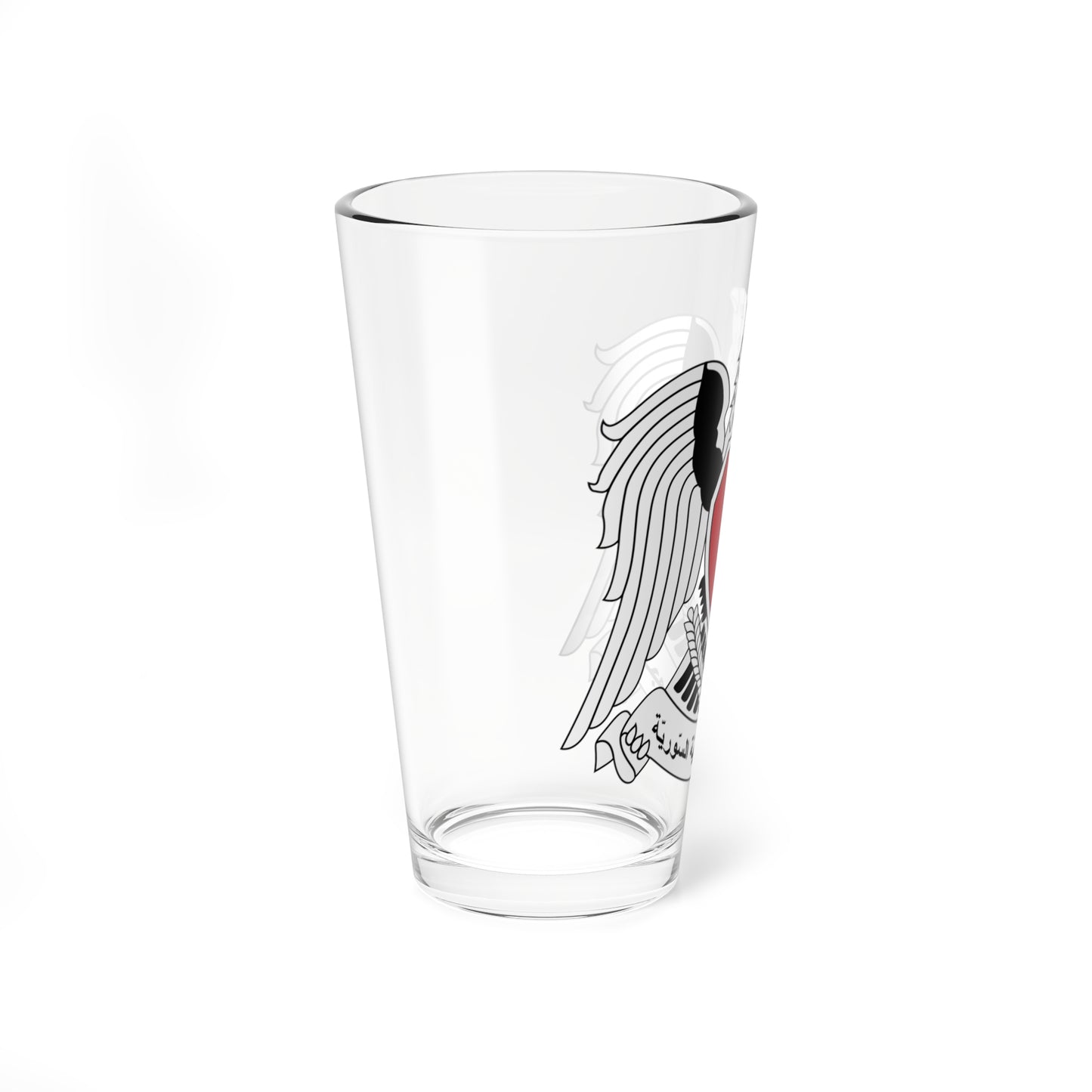 Seal of the Prime Minister of Syria 1980-2024 (Syria) (Coat of Arms) Pint Glass 16oz