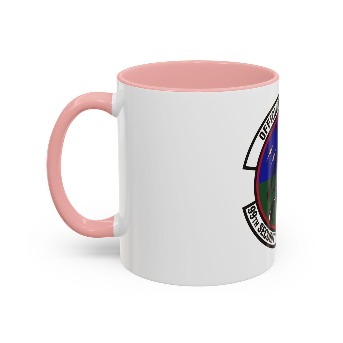 99th Security Forces Squadron (U.S. Air Force) Accent Coffee Mug