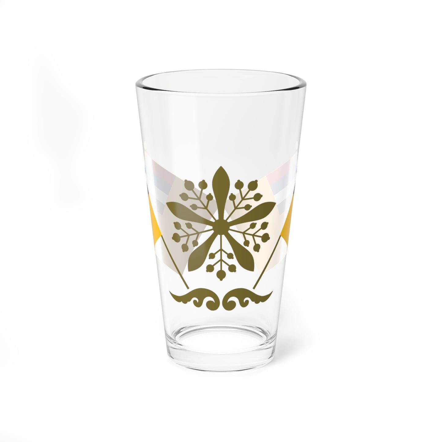 Emblem of Manchukuo (Coat of Arms) Pint Glass 16oz