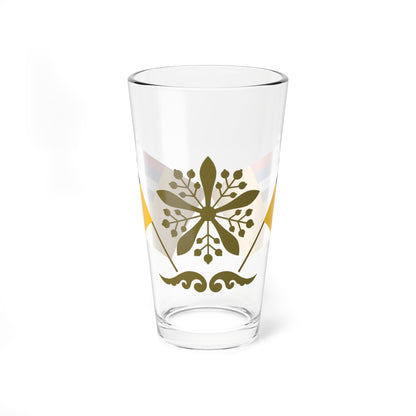 Emblem of Manchukuo (Coat of Arms) Pint Glass 16oz