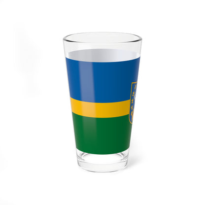 Flag of Nemesvita (Hungary) Pint Glass 16oz