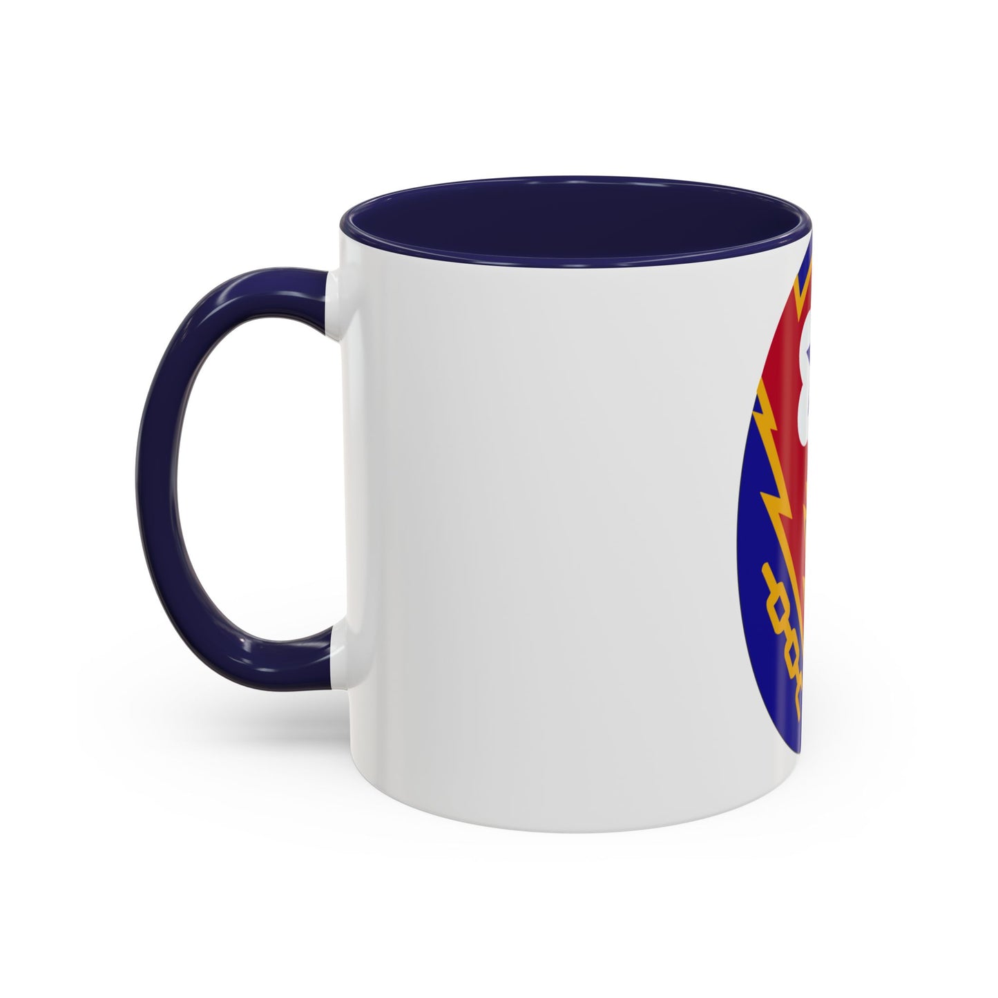 Communications Zone Personnel Europe (U.S. Army) Accent Coffee Mug