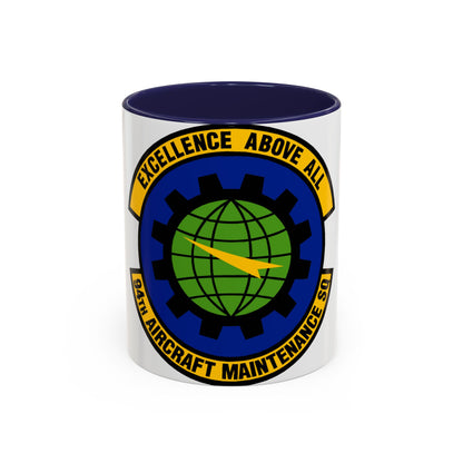 94 Aircraft Maintenance Squadron AFRC (U.S. Air Force) Accent Coffee Mug