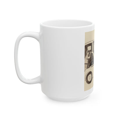 Group of Four Coca-Cola advertisements, 1960 (3) - White Coffee Mug