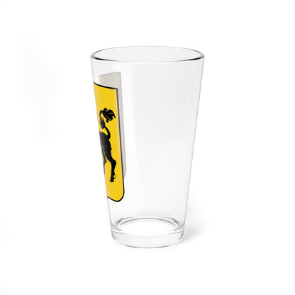 Coat of arms of Turkestan of the Russian Empire (Russia) (Coat of Arms) Pint Glass 16oz