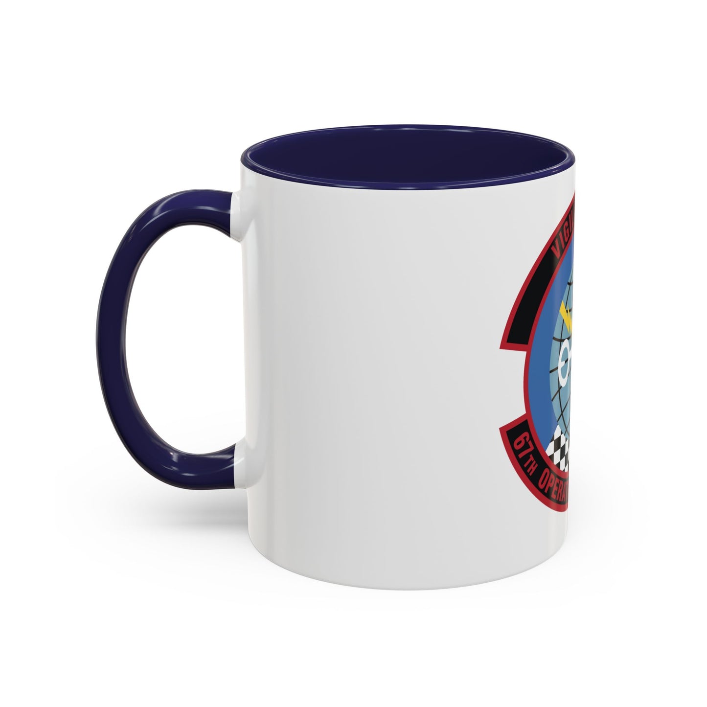 67th Operations Support Squadron (U.S. Air Force) Accent Coffee Mug