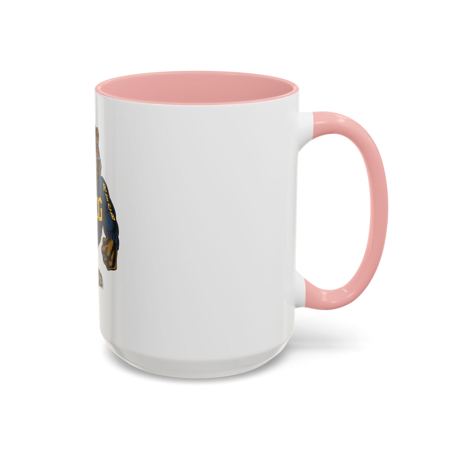 USCG Bear (U.S. Coast Guard) Accent Coffee Mug