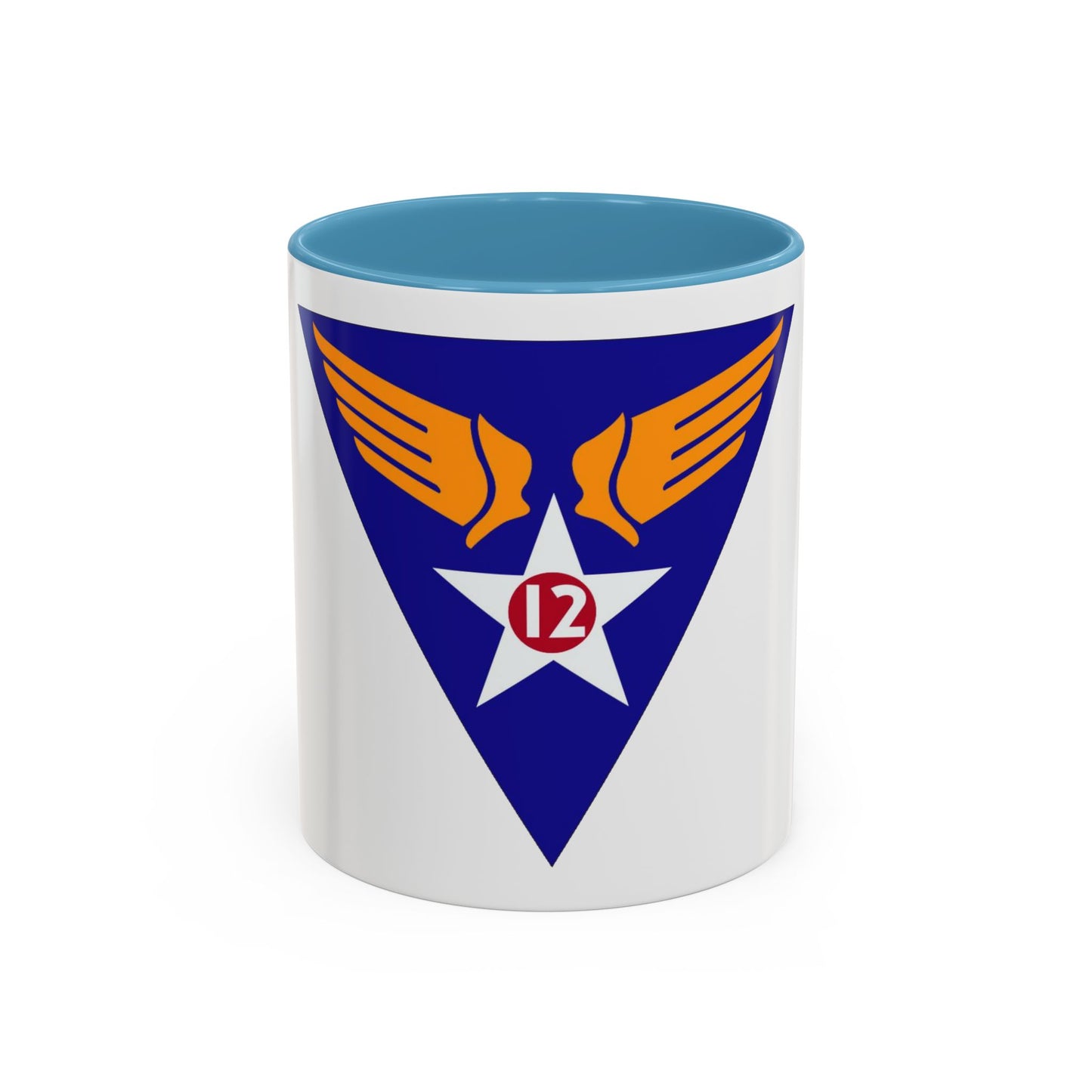 12 Air Force (U.S. Army) Accent Coffee Mug