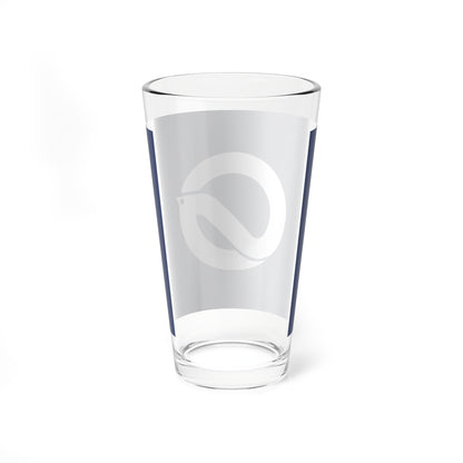 Flag of Saka Hiroshima (Japan) Pint Glass 16oz