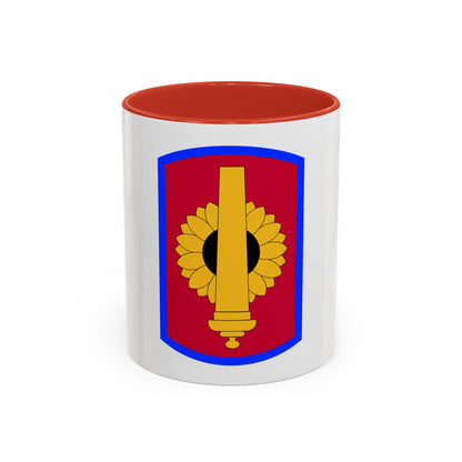 130th Field Artillery Brigade (U.S. Army) Accent Coffee Mug