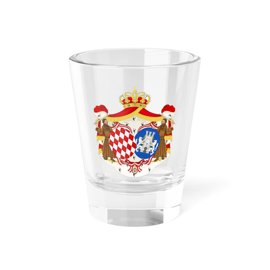 Coat of Arms of Grace Princess of Monaco (Spain) (Coat of Arms) Shot Glass 1.5oz