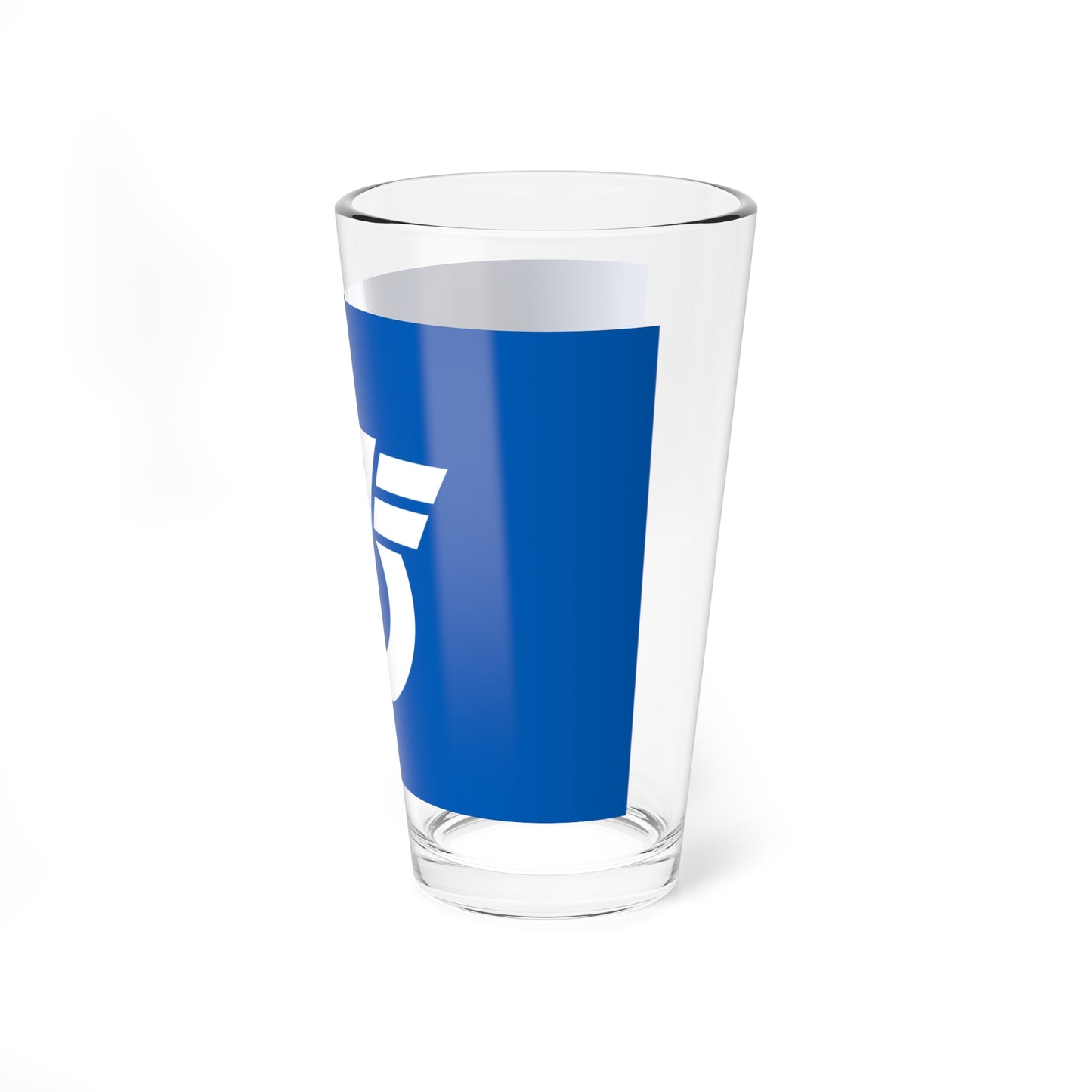 Flag of Shiga Nagano 1969-2005 (Japan) Pint Glass 16oz