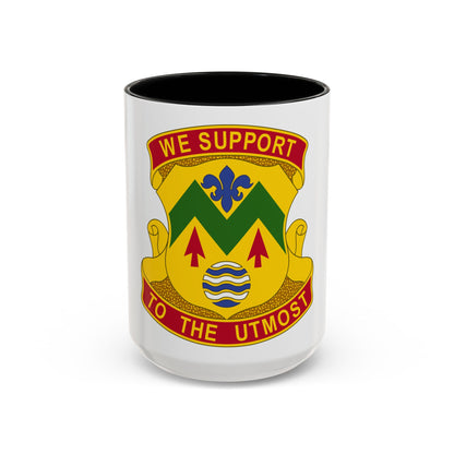 528 Sustainment Brigade (U.S. Army) Accent Coffee Mug