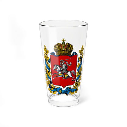 Coat of arms of Vitebsk Governorate 1856 (Russia) (Coat of Arms) Pint Glass 16oz