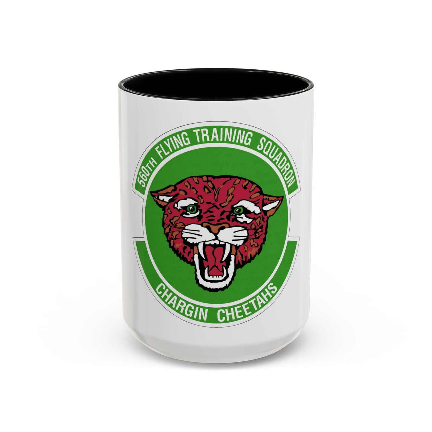 560 Flying Training Squadron AETC (U.S. Air Force) Accent Coffee Mug