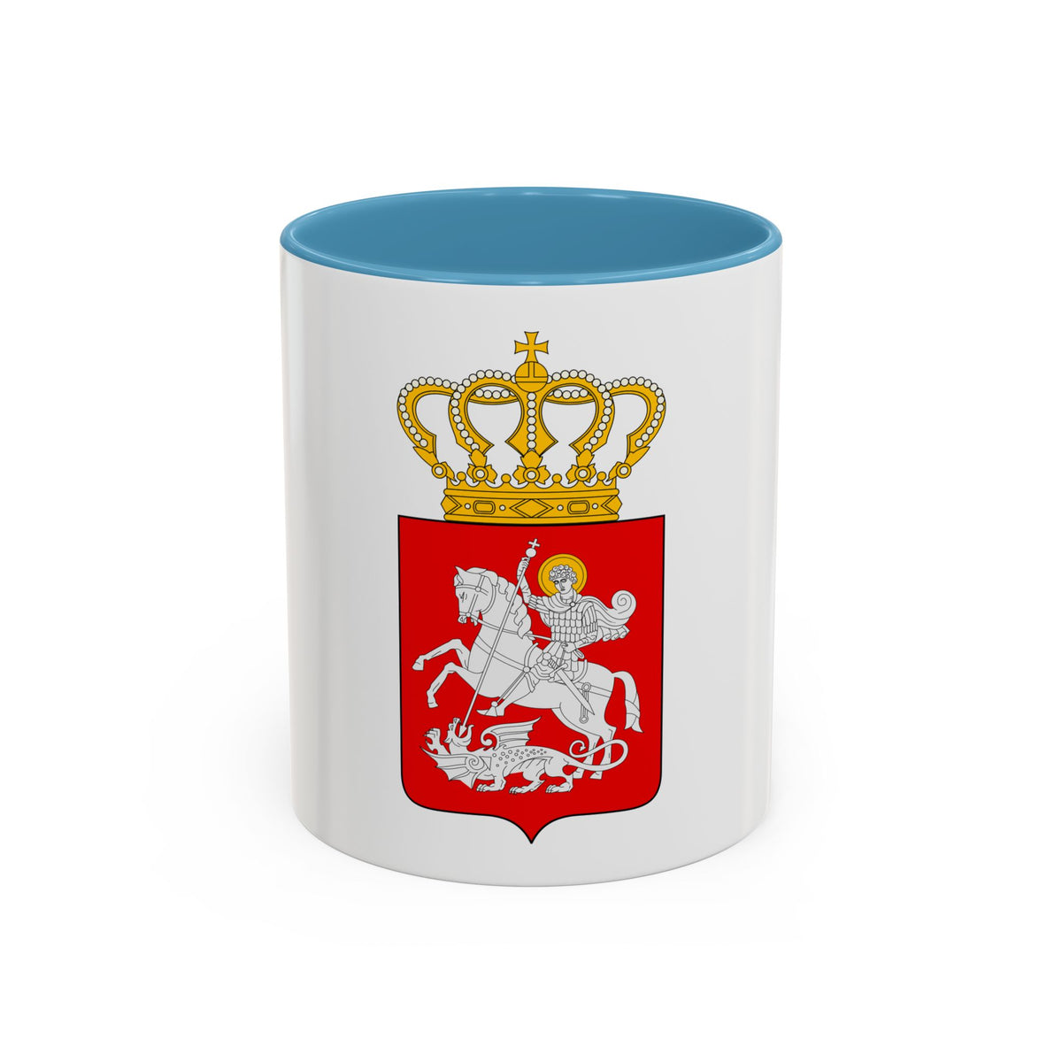 Lesser coat of arms of Georgia - Accent Coffee Mug