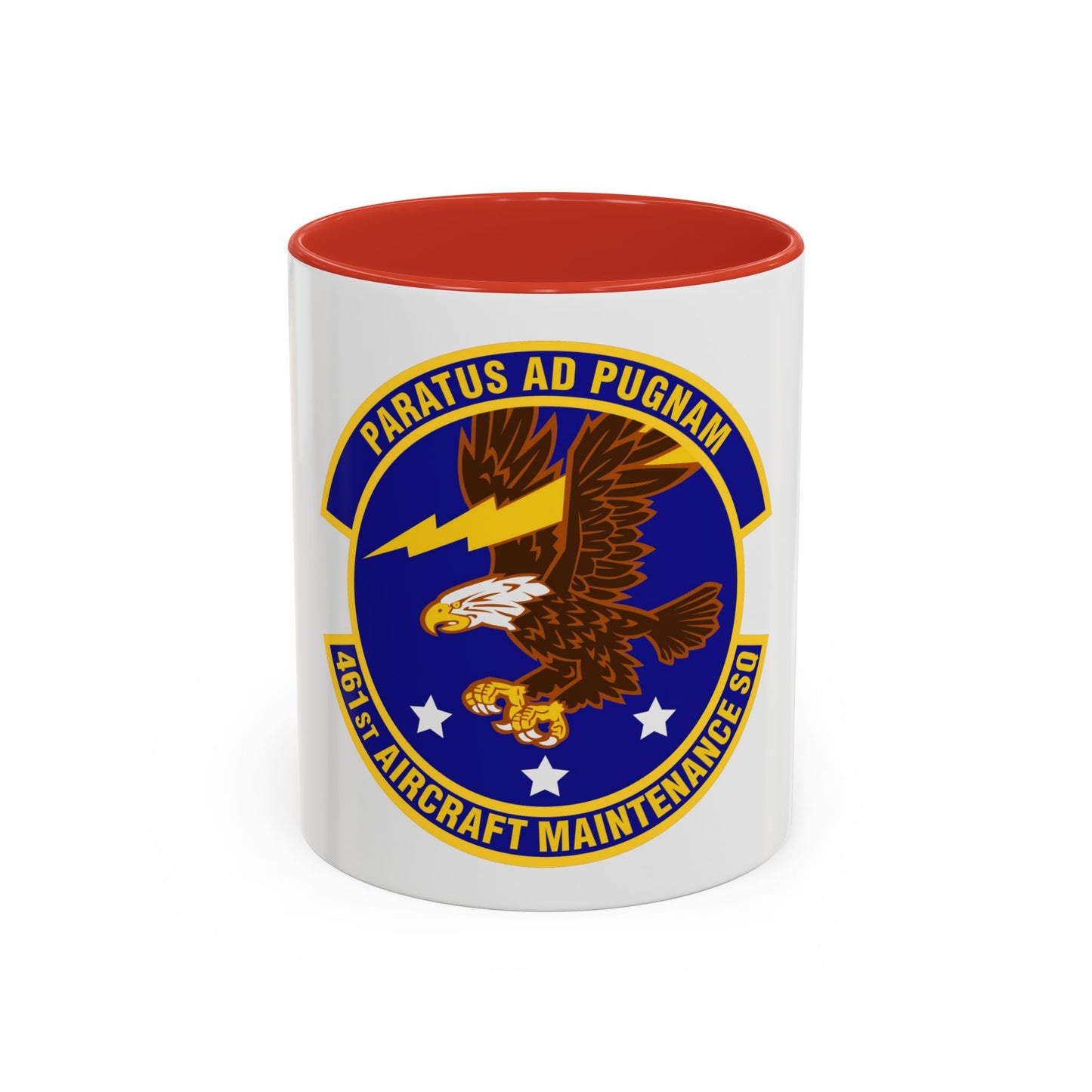 461st Aircraft Maintenance Squadron (U.S. Air Force) Accent Coffee Mug