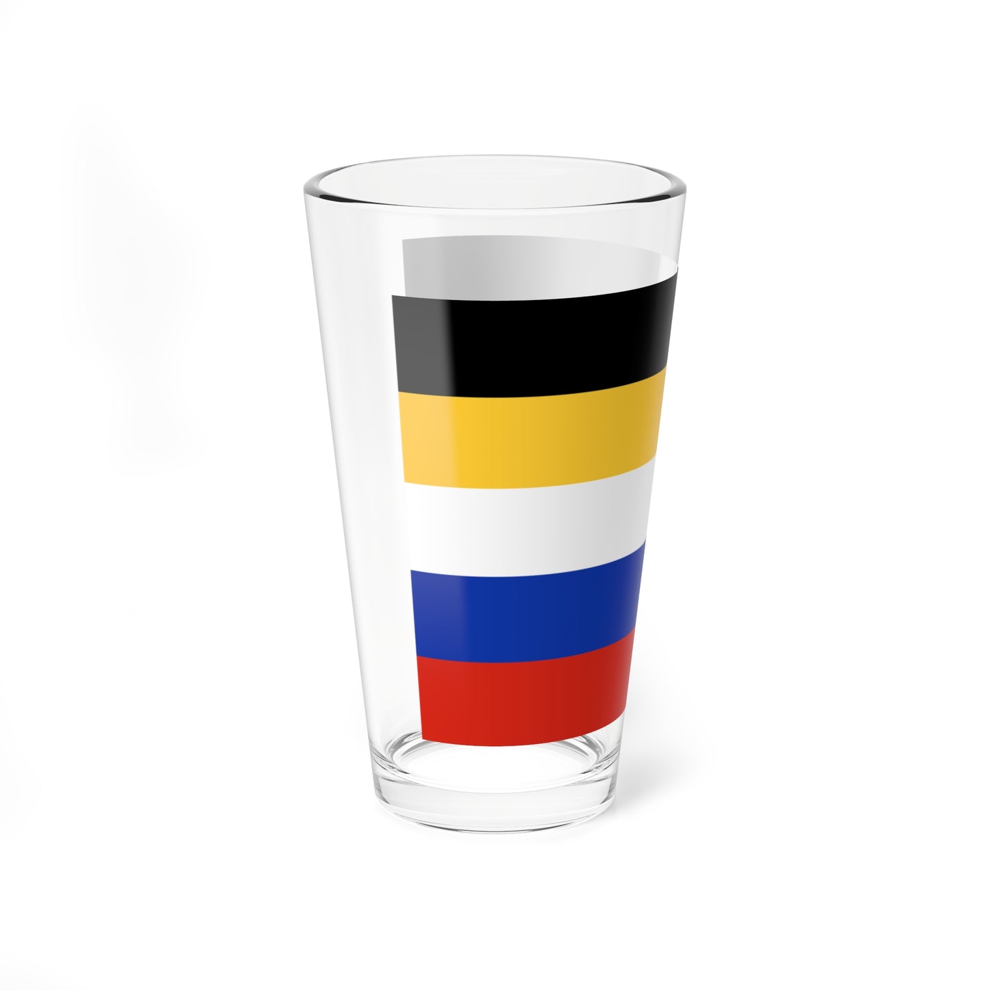 Flag of Russia combined tricolor (Russia) Pint Glass 16oz