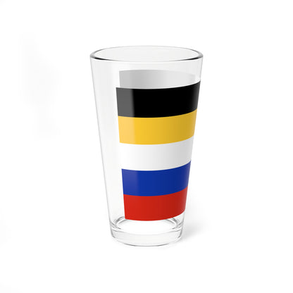 Flag of Russia combined tricolor (Russia) Pint Glass 16oz